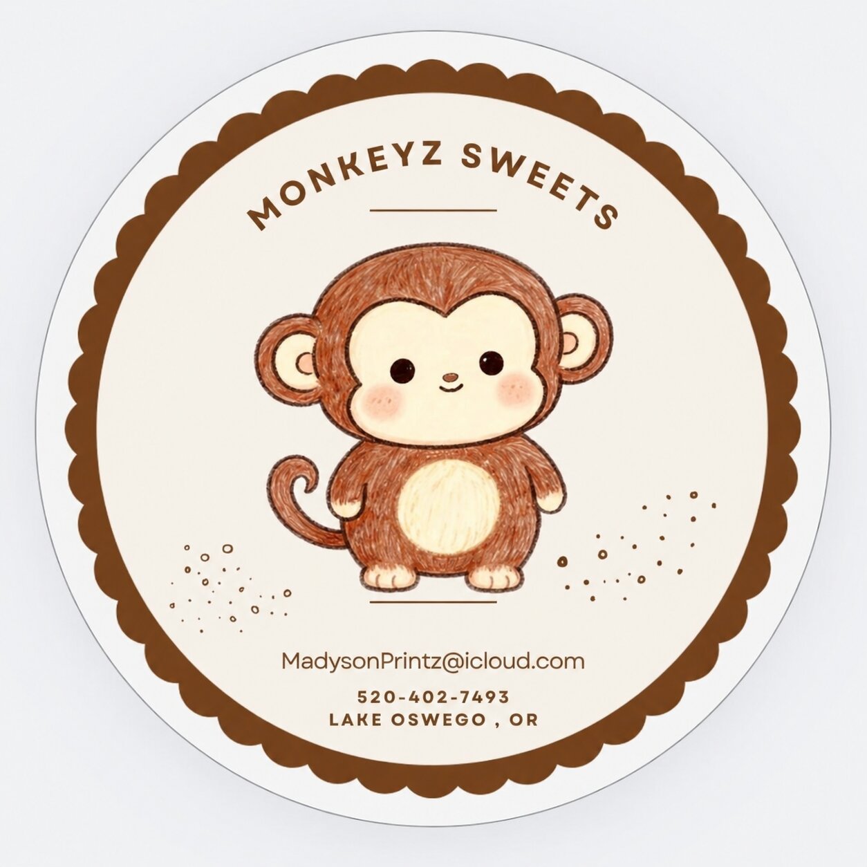 Monkeyz Sweets Logo